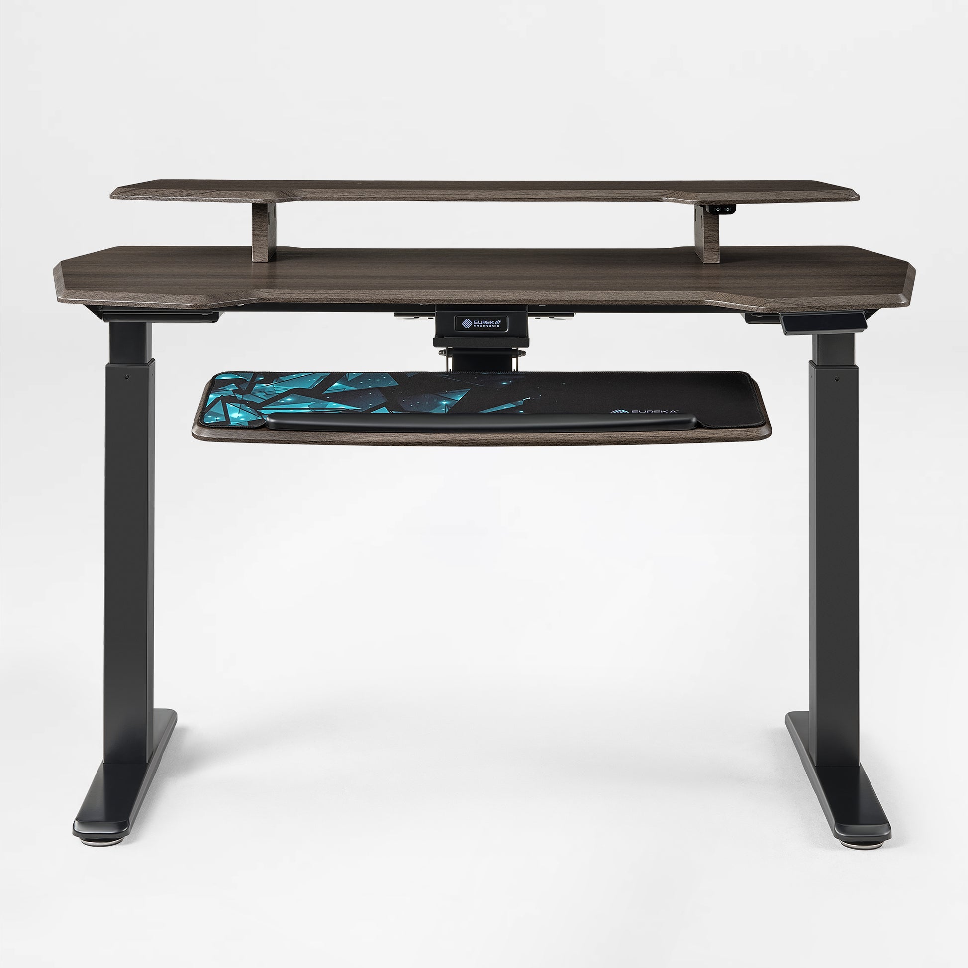 Redefine your workspace with the 55"x27" Wing-Shaped Standing Desk.
