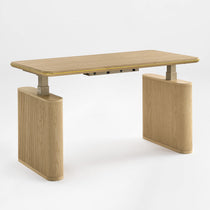 Opal Aurelia Fluted Standing Desk (60"x29")