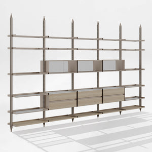 Arundel, Floor-to-Ceiling Shelving System