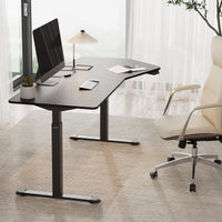 Unique Shape Office Standing Desk (70"x29")