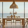 Edora Oak Extendable Dining Table (70.9" -92.5") - Oak