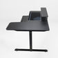 L-Shaped Standing Desk with Accessories Set (60"x23")