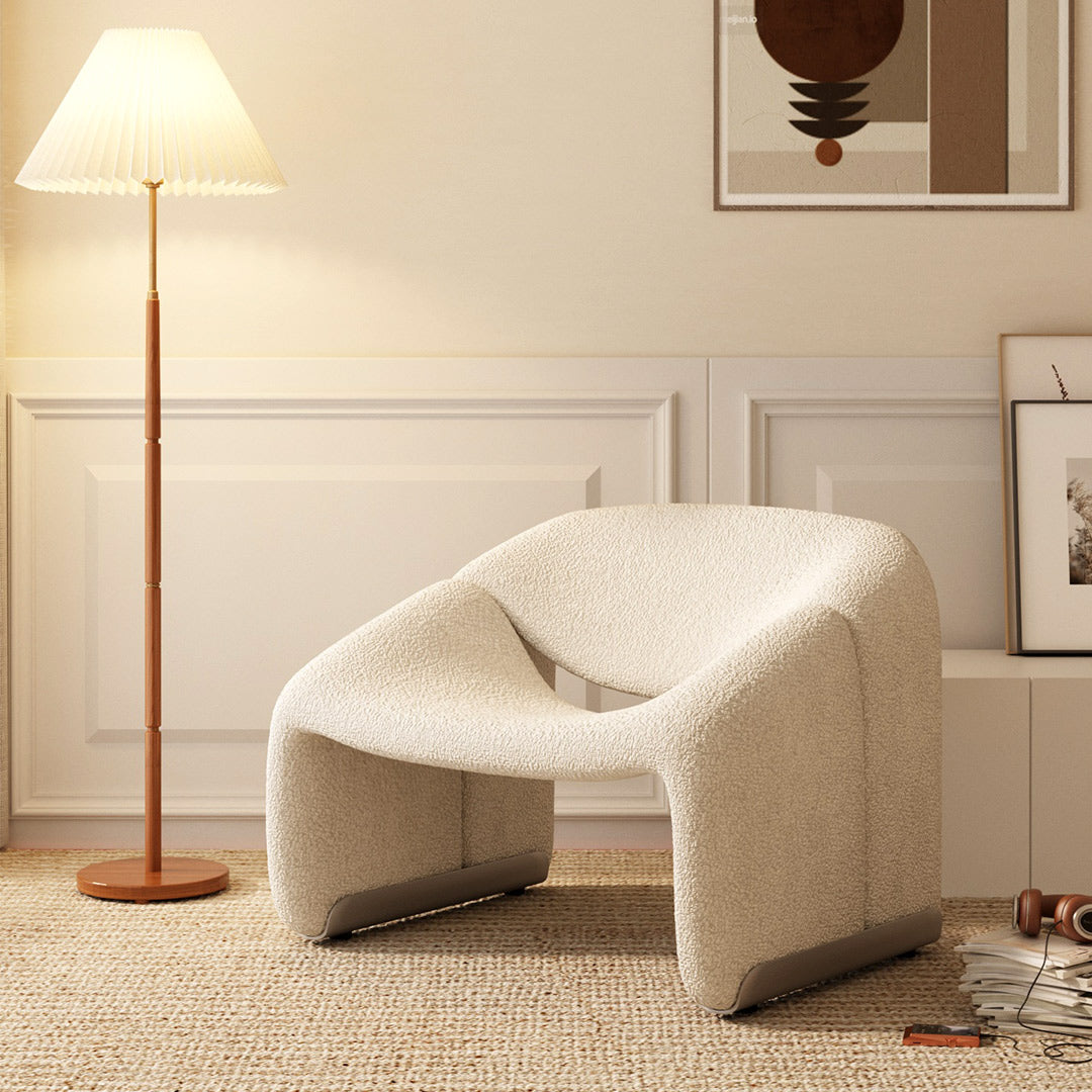 White arm online chair