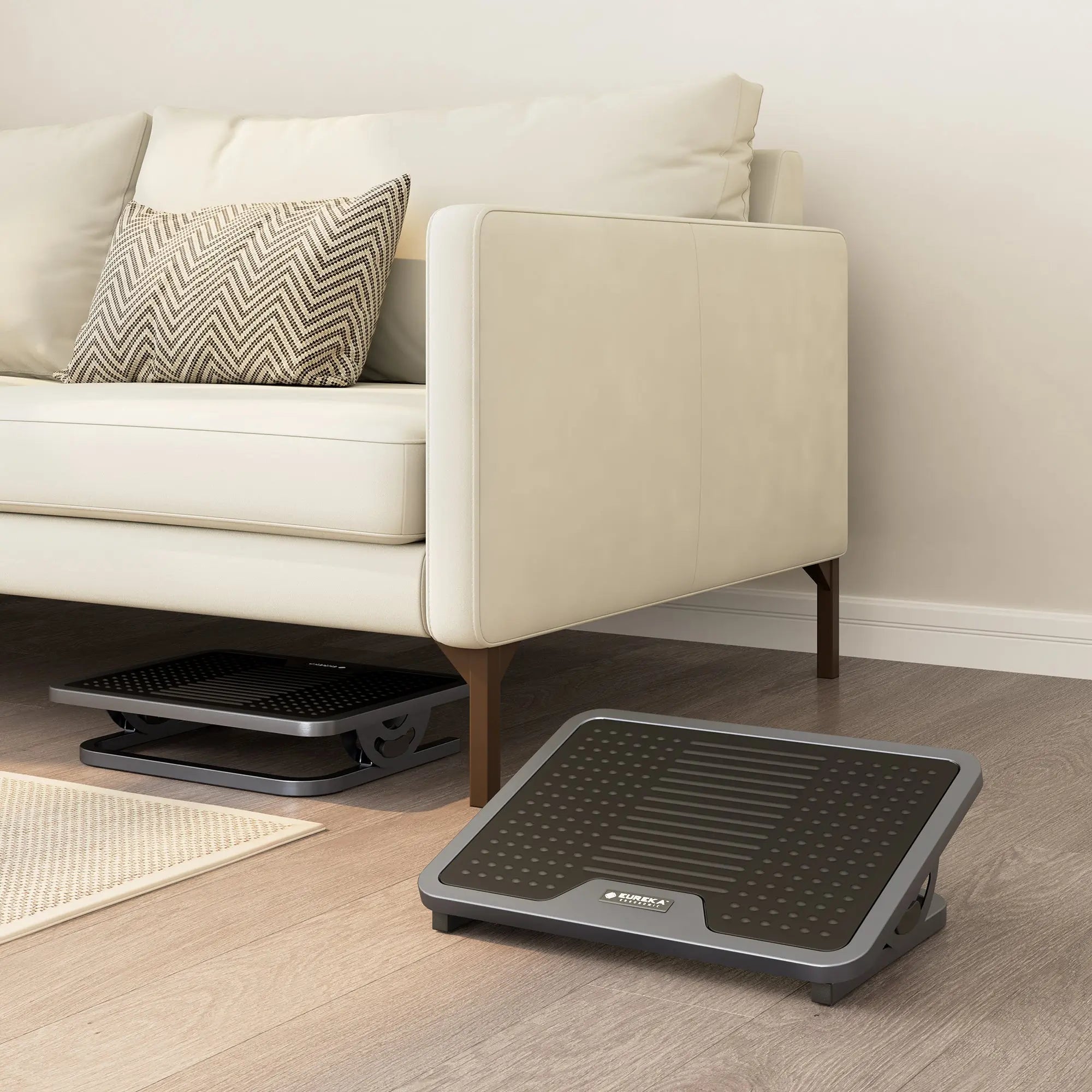 Eureka Ergonomic Under Desk Footrest with Metal Frame, 20 Degree Tilt