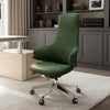 Serene Bella, Genuine Leather Executive Office Chair - Green