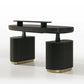 Opal Executive Standing Desk with Storage (66"x29")
