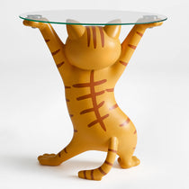 23''H, Enchanting Cat Side Table