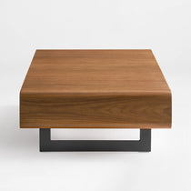 47" Walnut 3-Piece Coffee Table and Side Table Set