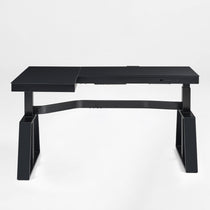 GTG-L60 Pro, L shaped Glass Gaming Standing Desk (60"x23")