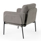 Weston, Ant Fabric Lounge Chair, Dark Khaki