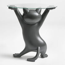 23''H, Enchanting Cat Side Table