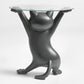 23''H, Enchanting Cat Side Table