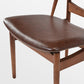 Mid Century Modern Dining Room Chairs Set of 2, Brown | Eureka