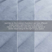 Marco Cozy Lounge Chair Blue Terry Cloth, Color Variations Due to Lighting, Soft and Padded Upholstery.