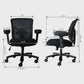 Heavy Duty Mesh Ergonomic Office Chair,Black Dimensions