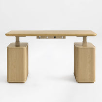Opal Aurelia Fluted Standing Desk (60"x29")