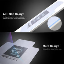 Eureka Ergonomic Call of Duty Warzone Floor Mat, Featuring Anti-Slip and Mute Design, Protecting Floors.