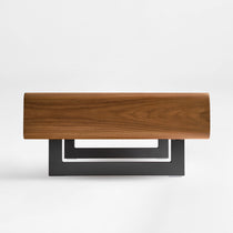 47" Walnut 3-Piece Coffee Table and Side Table Set