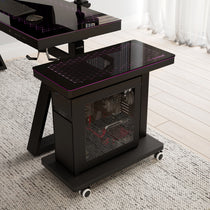 Height-Adjustable Illuminated Panel CPU Cart