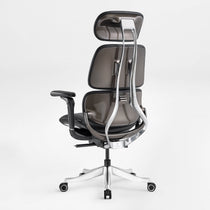 The Forma Ergonomic Chair modern style with lasting comfort in Black pu leather 45 back