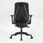 Nico Ergonomic Office Chair With Black Mesh Back, Adjustable Back Curve&Lumbar Support, Ergonomic Design,Back View