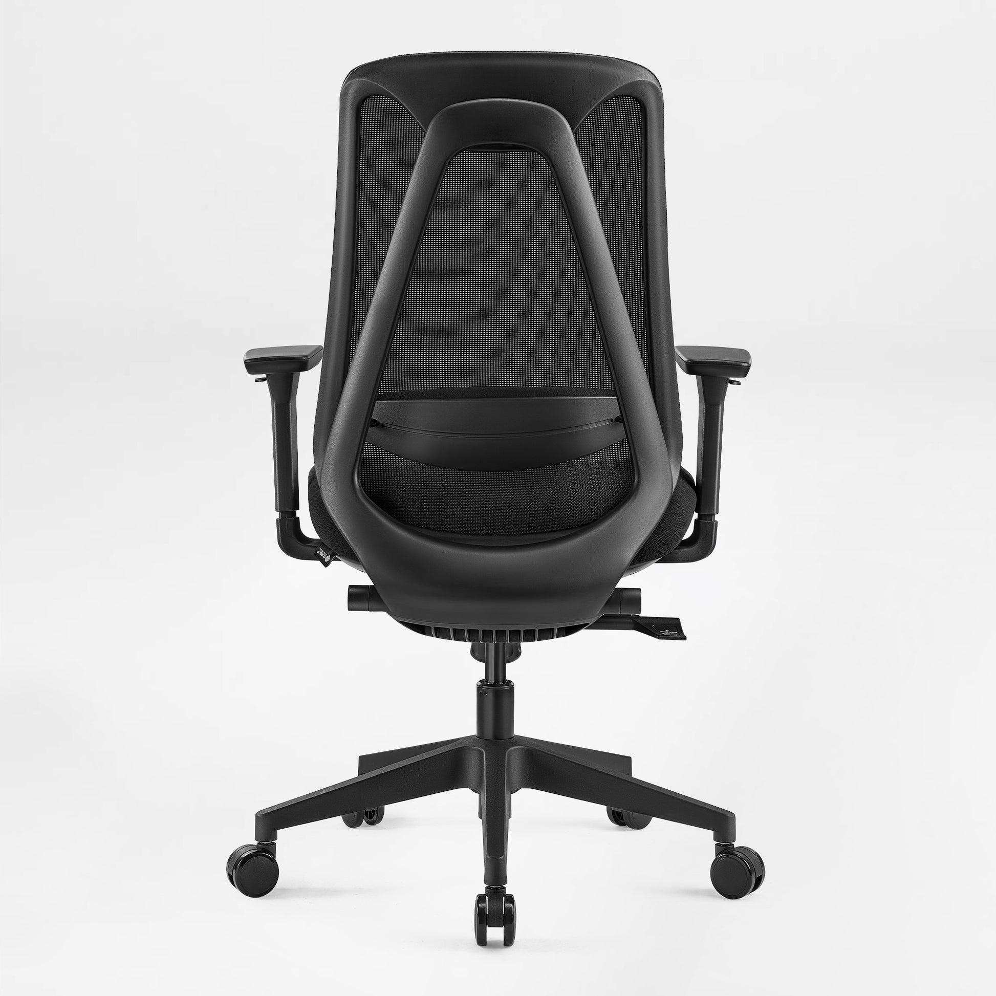 Nico Ergonomic Office Chair With Black Mesh Back, Adjustable Back Curve&Lumbar Support, Ergonomic Design,Back View