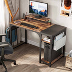 47'' Modern Home Office Desk, Rustic Brown