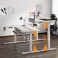 L-Shaped Standing Desk with Accessories Set (60"x23")