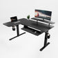 L-Shaped Standing Desk with Accessories Set (60"x23")