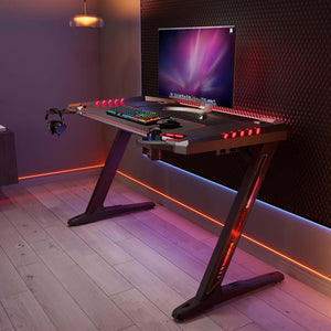 50x26 Gaming Desk with Z Shaped Legs