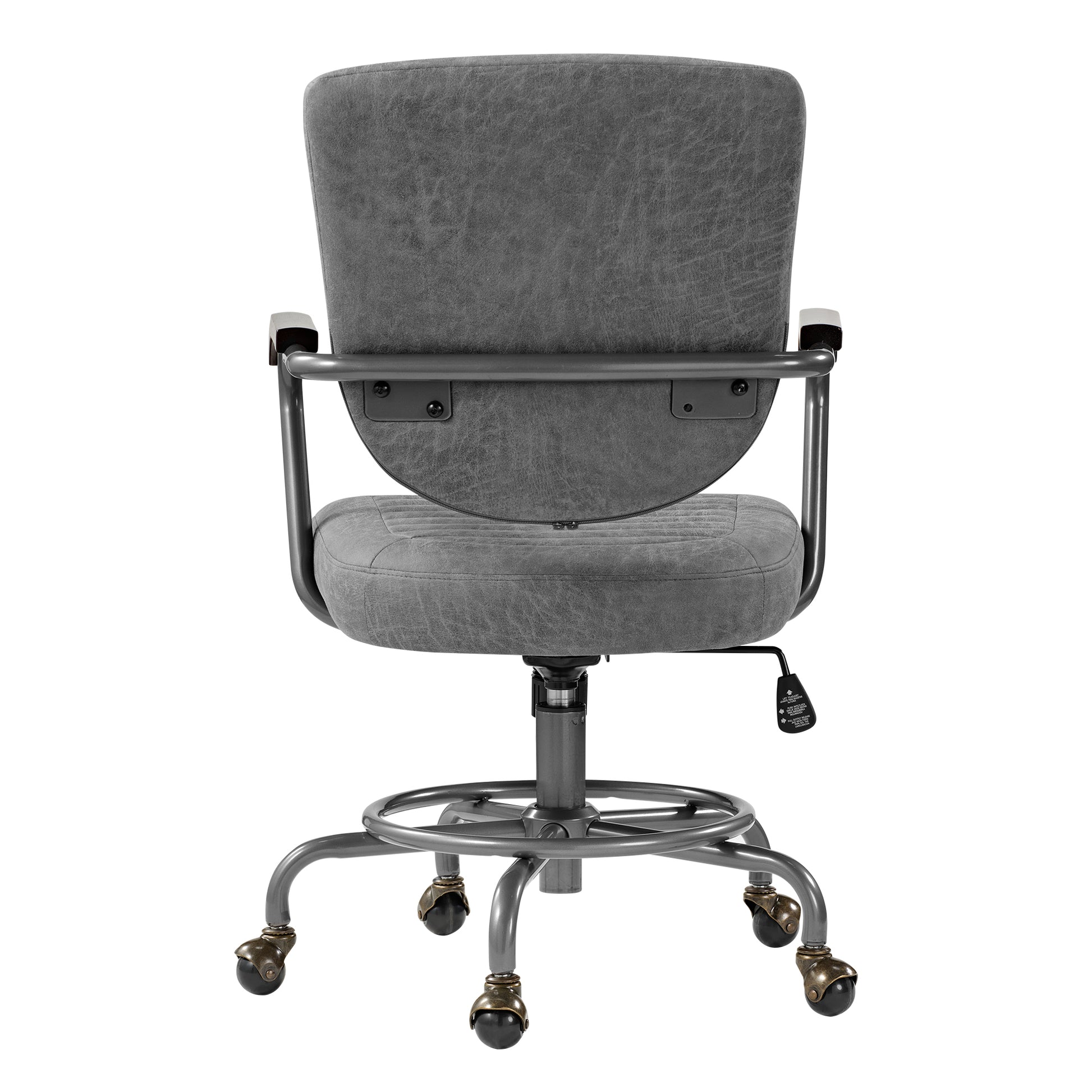 Cole, Gray PU Leather Task Office Chair.