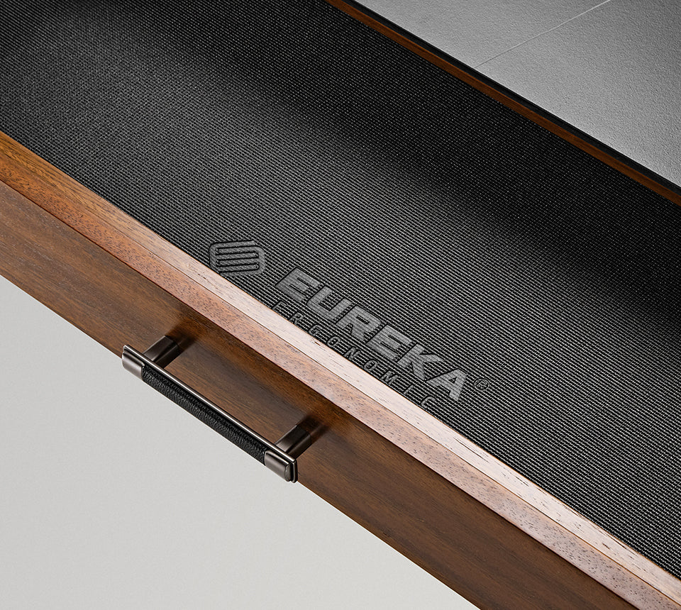 Ark Pro L-Shaped Standing Desk - Executive Standing Desk - Eureka Ergonomic