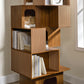 Pawlio, 72" Owner & Pet Shared Bookshelf Cat Tree