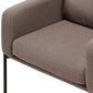 Weston, Ant Fabric Lounge Chair, Dark Khaki