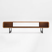 47" Walnut 3-Piece Coffee Table and Side Table Set