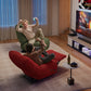 Recliner in gaming room , Green