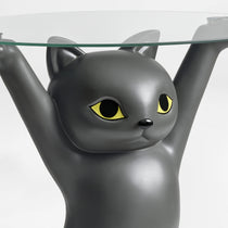 23''H, Enchanting Cat Side Table