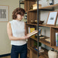 Napa Wood Bookcase Cabinet, Bottom Storage, Adjustable Book Shelves