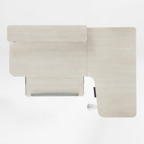 L-Shaped Standing Desk with Accessories Set (60"x23")