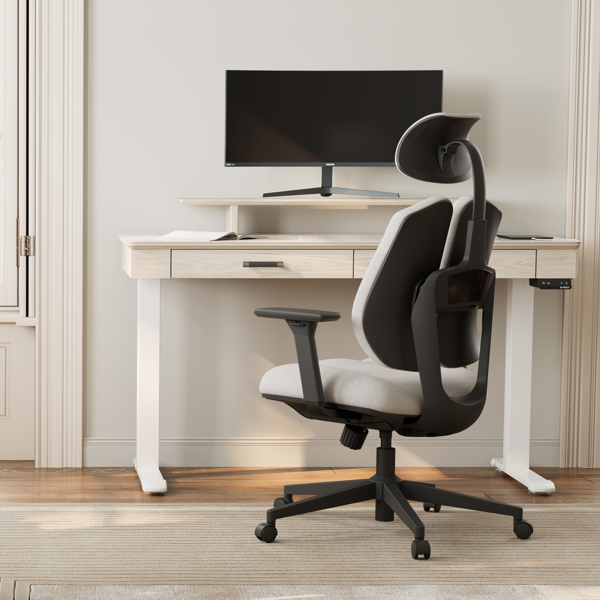 Ergonomic best sale chair table