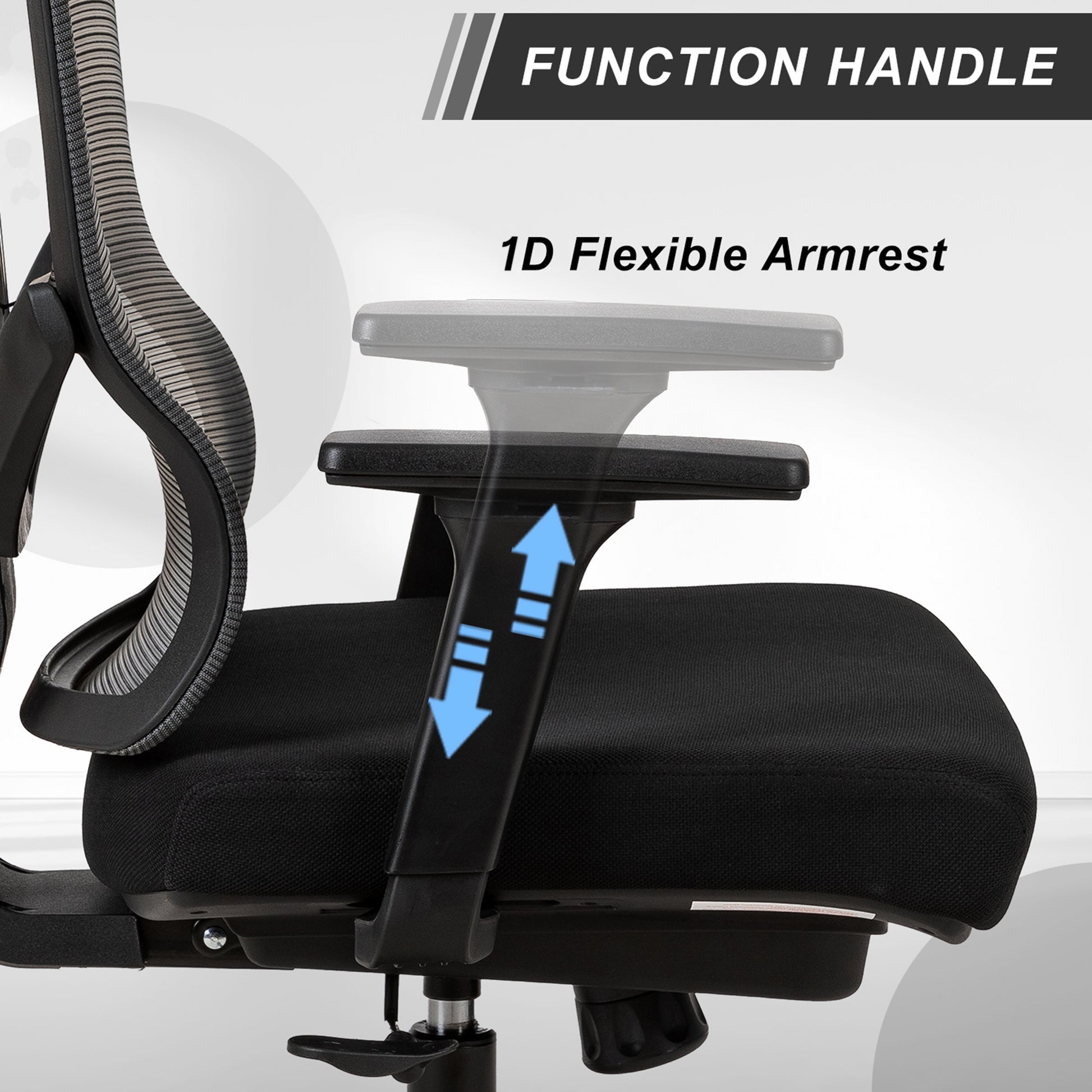 1D Flexible Armrest