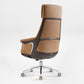 Eureka Ergonomic Royal Renee,  Leather Executive Office Chair,Brown back