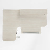 L-Shaped Standing Desk with Accessories Set (60"x23")