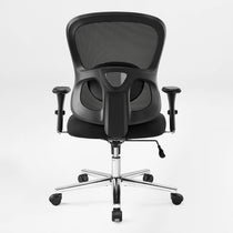 Eureka Ergonomic HOSS Big & Tall Heavy Duty Mesh Ergonomic Office Chair,Black back