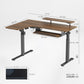 L-Shaped Standing Desk with Accessories Set (60"x23")