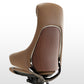Eureka Ergonomic Modern High End-Luxury Genuine Leather Office Chair,Off-White