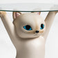 23''H, Enchanting Cat Side Table