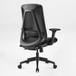 Nico Ergonomic Office Chair With Black Mesh Back, Adjustable Back Curve&Lumbar Support, Ergonomic Design,Back View