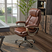 Eureka Best Soft Big and Tall Leather Home Office Recliner Chair