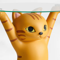 23''H, Enchanting Cat Side Table